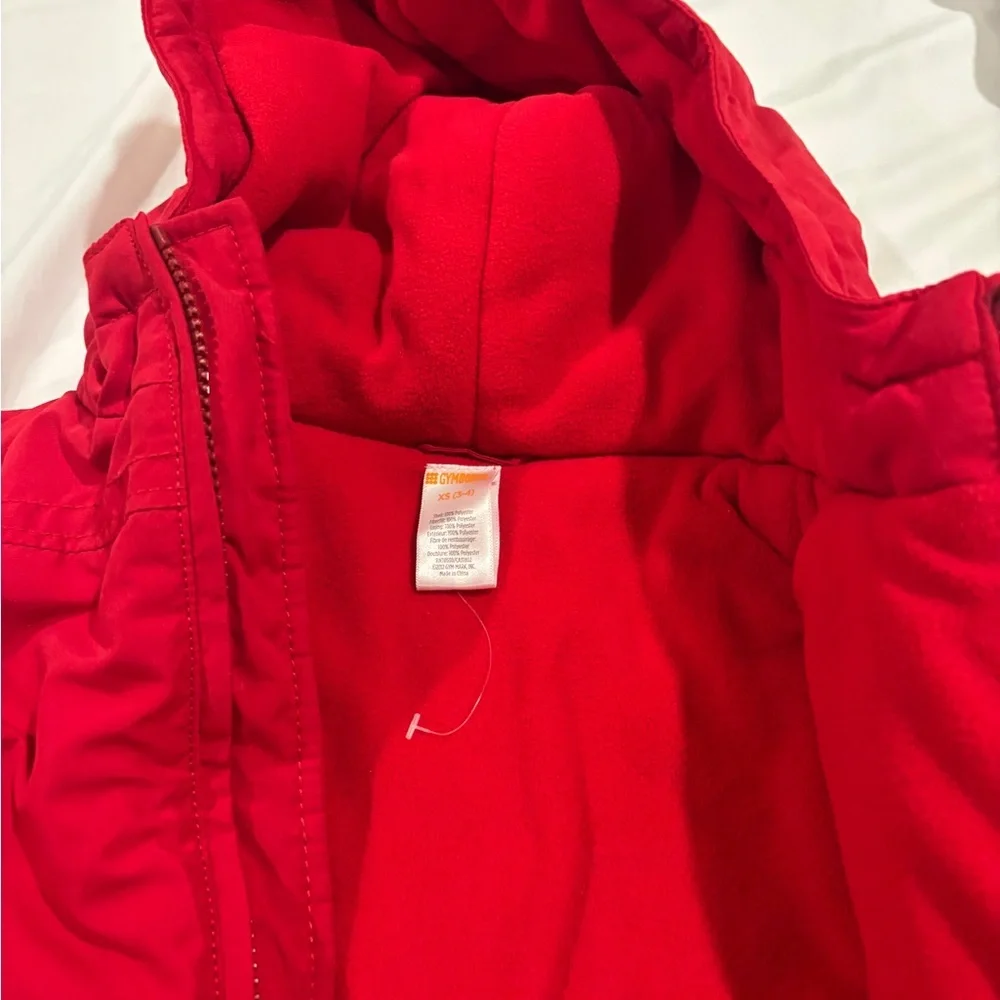 Gymboree Red Kids Puffer Jacket